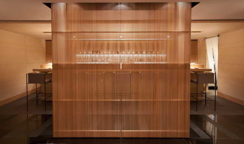 The Sherwood Taipei Exterior photo A shōji in a restaurant